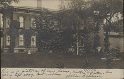 6844 Main St. (William Baldwin Residence) Postcard