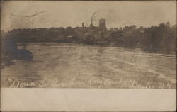 Down the River From King Road Postcard