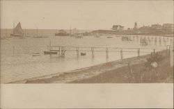 Boats on the Waterfront Boats, Ships Postcard Postcard Postcard