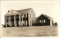 Colonial Style House Postcard