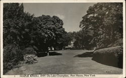 Maple Knoll Inn on Lake Champlain Postcard