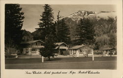 Swiss Chalets Motel, Partial View Postcard