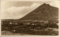 Town of Dugort and Mount Slievemore Postcard