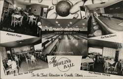 Bill Bolick's Bowling Ball Postcard