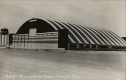 Hangar at Limestone Army Air Field Postcard