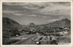 Bird's Eye View Tonopah, NV Postcard Postcard Postcard