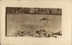 Dead Mexicans in the Street - Mexican Revolution Veracruz, Mexico Postcard Postcard Postcard