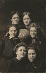 Girls Basketball Team - Marionville College Missouri Postcard Postcard Postcard