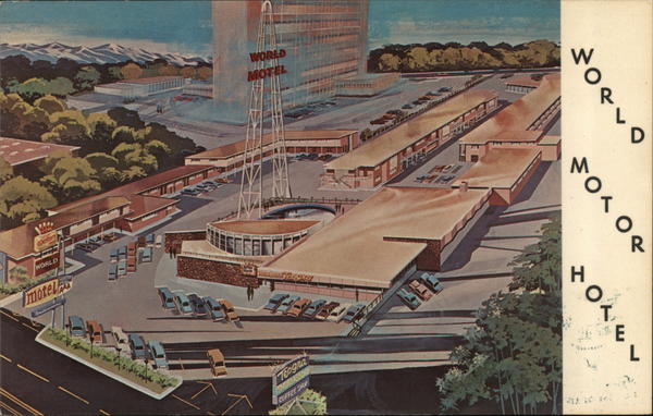 World Motor Hotel Salt Lake City Utah