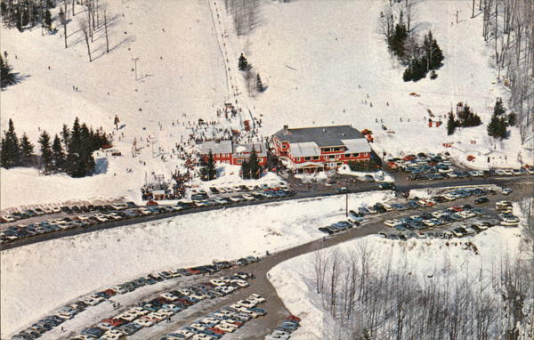 Aeriel View of the Base at Bromley Mt. Peru Vermont