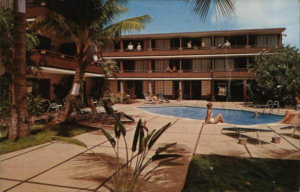 White Sands Hotel, Waikiki Honolulu Hawaii