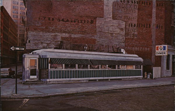 Square Diner New York John Baeder