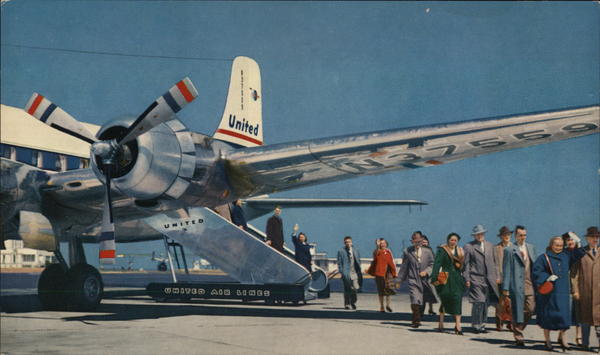 United Airlines DC6 and DC-6B Aircraft