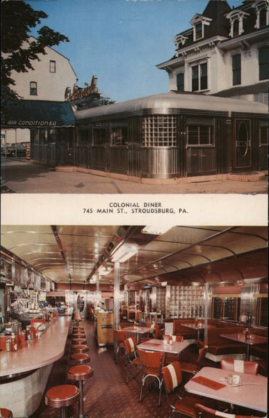 Colonial Diner Stroudsburg Pennsylvania