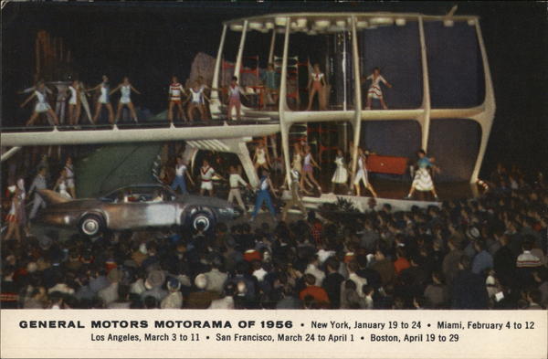General Motors Motorama of 1956 Cars