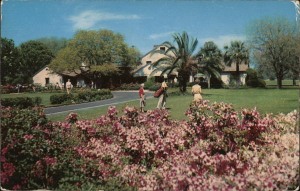 Motor Entrance, Sea Island Golf Club Georgia