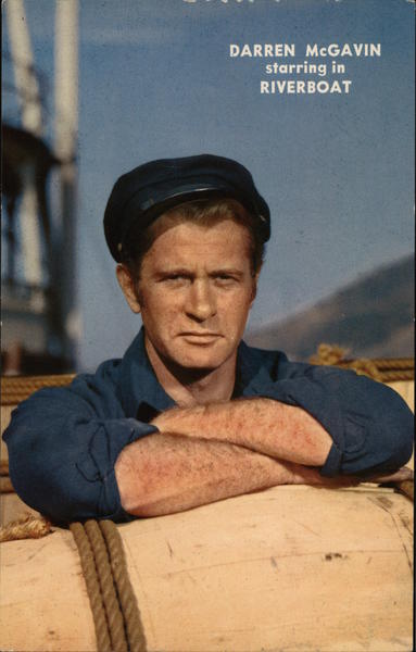 Darren McGavin Starring in Riverboat Actors