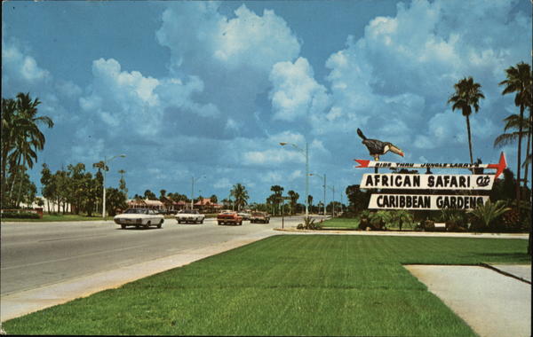 African Safari at the Caribbean Gardens Naples Florida