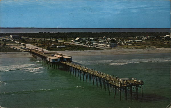 Canaveral Pier Cocoa Beach, FL Postcard