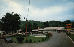 Down Town Motel Bryson City, NC Postcard Postcard Postcard