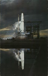 Air Force THOR Missile at Cape Canaveral Postcard
