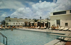 Rooftop Pool, Royal Orleans Hotel Postcard