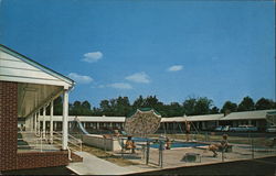 The Yorktown Motor Lodge Postcard