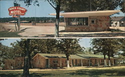 Rock Court Motel Postcard