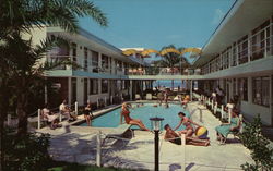 Sea Castle Motel Postcard