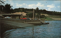 Marina at Dillon Lake and State Park Postcard