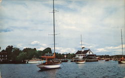 Steamboat Dock Postcard