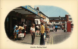 Eastoke Beach, Hayling Island Portsmouth, England Hampshire Postcard Postcard Postcard