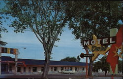 Dube Motel Postcard
