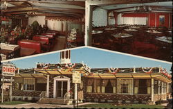Mark Twain Restaurant-Diner Postcard