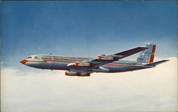 American Airlines Jet 707 Aircraft Postcard Postcard Postcard