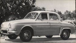 1957 Renault Dauphine Postcard