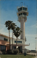 Phoenix Airport Tower Arizona Postcard Postcard Postcard