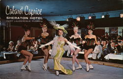 Cabaret Caprice, Sheraton Hotel Fort Lauderdale, FL Postcard Postcard Postcard