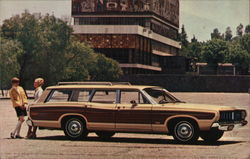 1968 Ford Country Squire Postcard