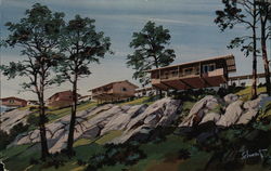 The Motel on the Mountain Postcard