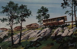 The Motel on the Mountain Suffern, NY Postcard Postcard Postcard