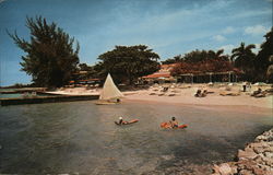 Sunset Lodge Beach Club Montego Bay, Jamaica Postcard Postcard Postcard