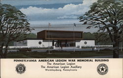 Pennsylvania American Legion War Memorial Building Postcard