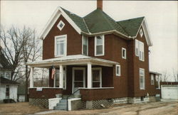 Boyhood Home of President Ronald Reagan Postcard