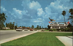 African Safari at the Caribbean Gardens Postcard