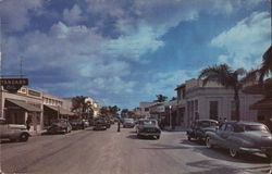 Atlantic Avenue Looking East Delray Beach, FL Postcard Postcard Postcard