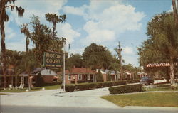 Spring Lake Terrace Motor Court Postcard