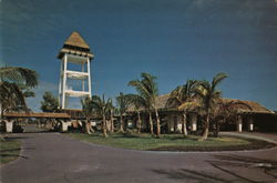 Entrance to Ocean Reef Club, North Key Largo Postcard