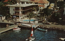 King's Alley Hotel Christiansted, VI Caribbean Islands Postcard Postcard Postcard