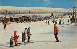 Happy Valley Ski Area Postcard